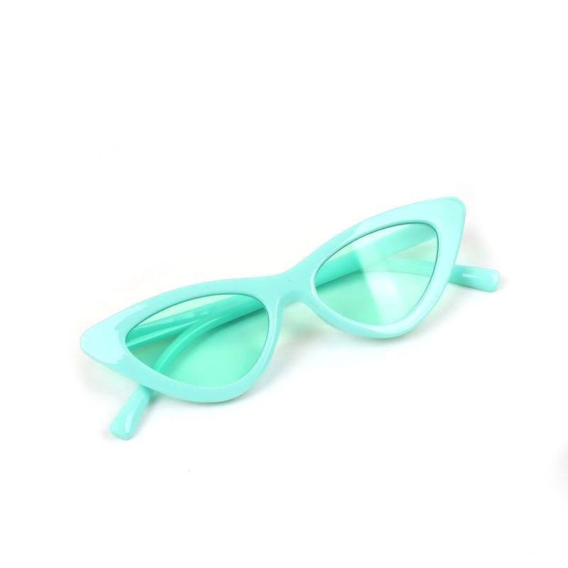 Trendy Cat Eye Sunglasses for Kids – Light Tint, Stylish European & American Fashion
