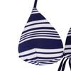 Women's Blue and White Striped 2-Piece Swimsuit HIGH PRESSURE