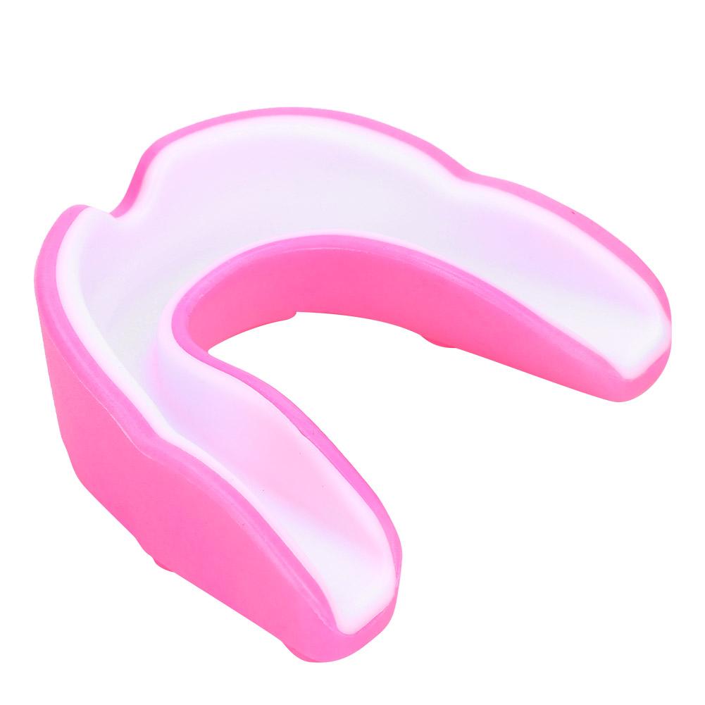 EVA Adult Mouth Guard Teeth Tooth Protector Boxing Accessory Blue & White