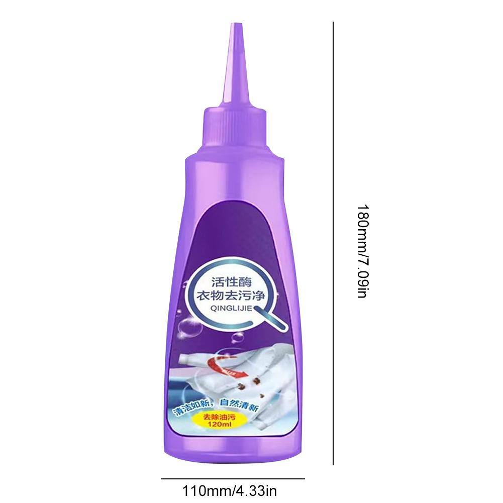 120 мл жидкого стирального порошка Clean Linen Active Enzyme стиральный порошок для стирки футболок, нижнего белья, обезжириватель для стирки высокой эффективности