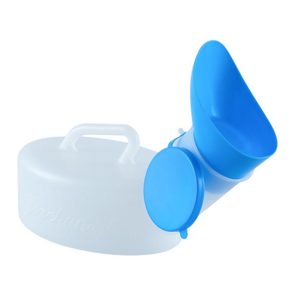 with Seal Lid Mobile Urinal Toilet 1000ml Urinal Potty Portable Urinal Pee Bottle  Hospital Patient
