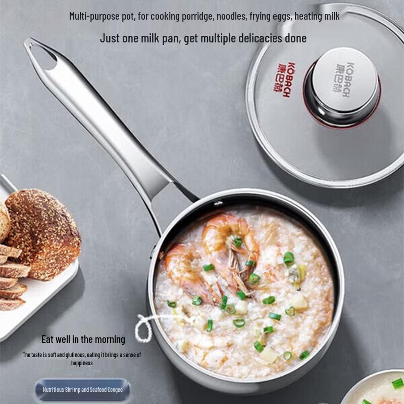 KBH 304 Stainless Steel Saucepan 16cm
