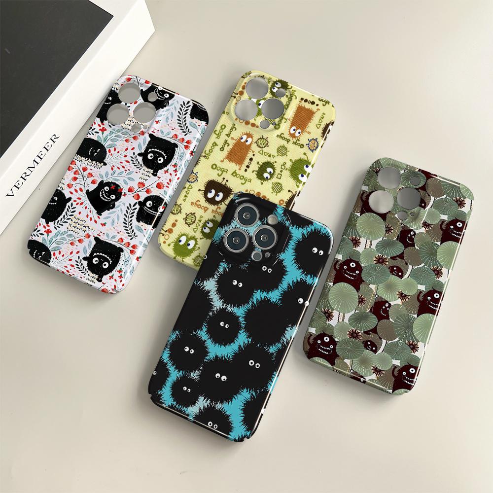 All-inclusive Film Phone Case Cartoon Fashion Design Hard Shell Full Cover Camera Protection Case for iPhone Samsung Xiaomi Poco Redmi