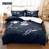Cartoon Whale Painting Bedding Set Duvet Cover Set Bedding Digital Printing Bed Linen Queen Size Bedding Set Fashion Design