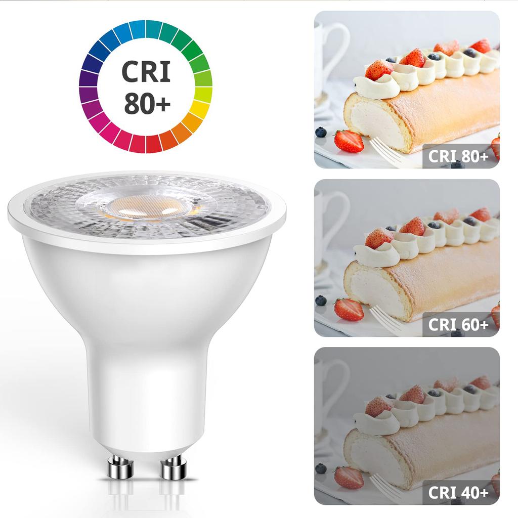 Светодиодные лампы 7W GU10, прожектор, для кухонь, спален, прихожих