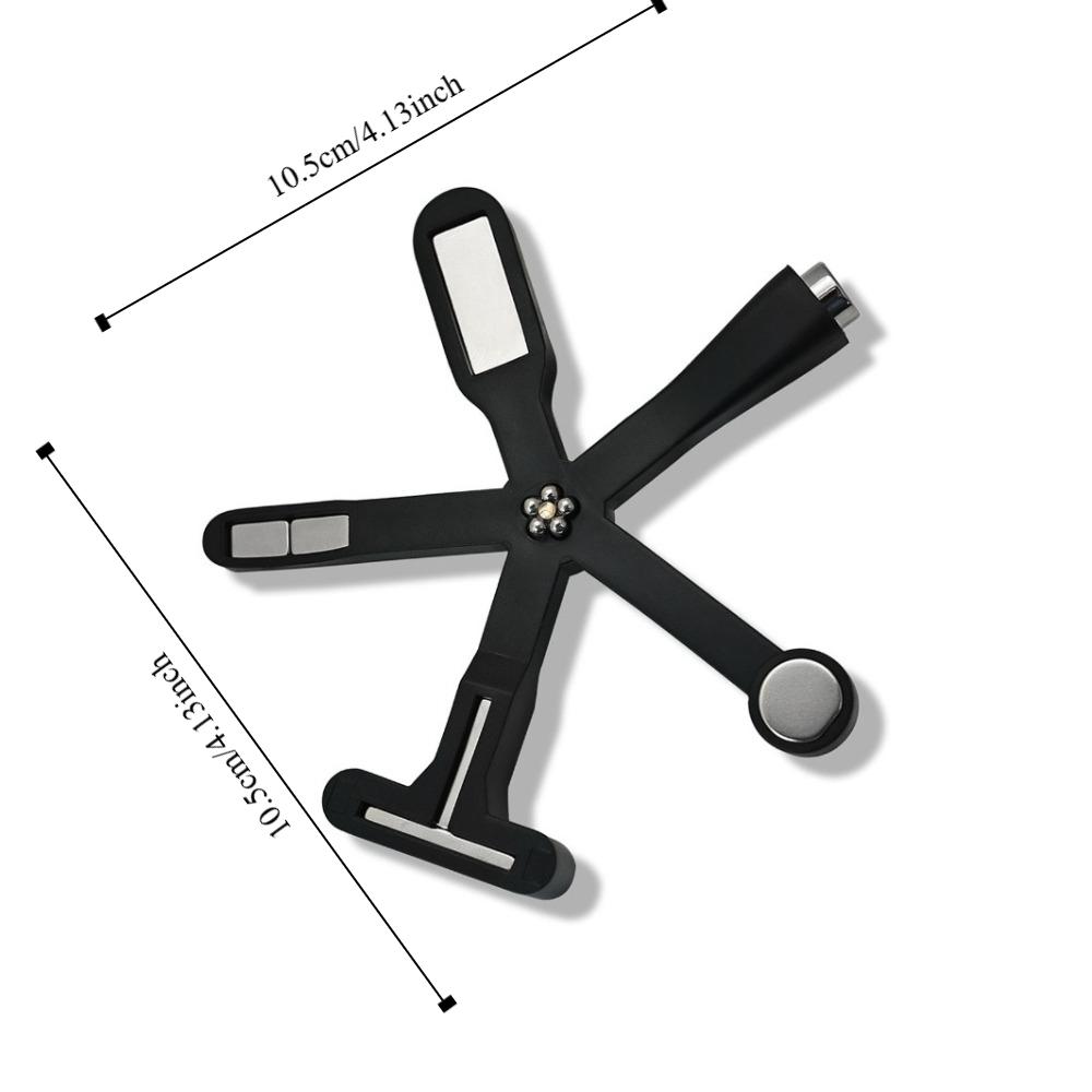 Магнит 6 в 1 для ногтей «кошачий глаз», магнитная палочка для нейл-арта «пентакль», новый магнитный инструмент для ногтей, для домашнего DIY