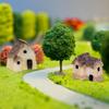 Iplusmile 8 штук Миниатюрные домики, Миниатюрные сады, Декор для микро-миниатюрного ландшафта, Миниатюрные виллы, Террариумы, Домики для миниатюрной деревни, Сделай сам
