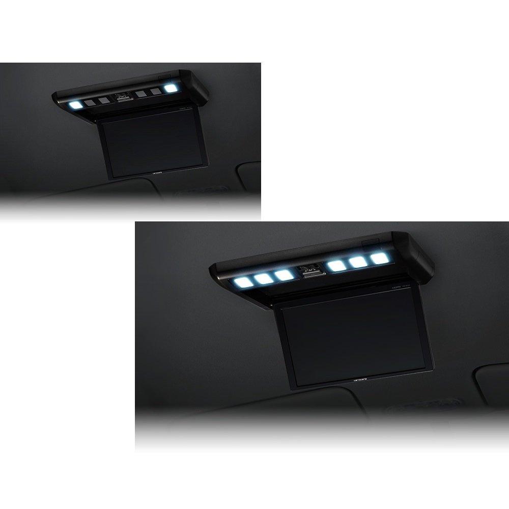 Pioneer откидной монитор дюймовый черный WVGA комнатная лампа Carrozzeria TVM-FW1030-B 10.2