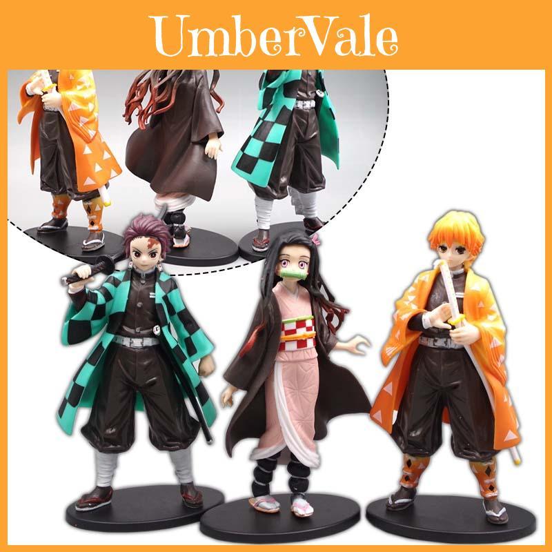 Детализированные фигурки Demon Slayer Kimetsu No Yaiba с Мицури, Муичиро, Тэнгеном, Кёджуро, Обанаем, Канао, Санеми. Идеально для демонстрации и в качестве подарков.
