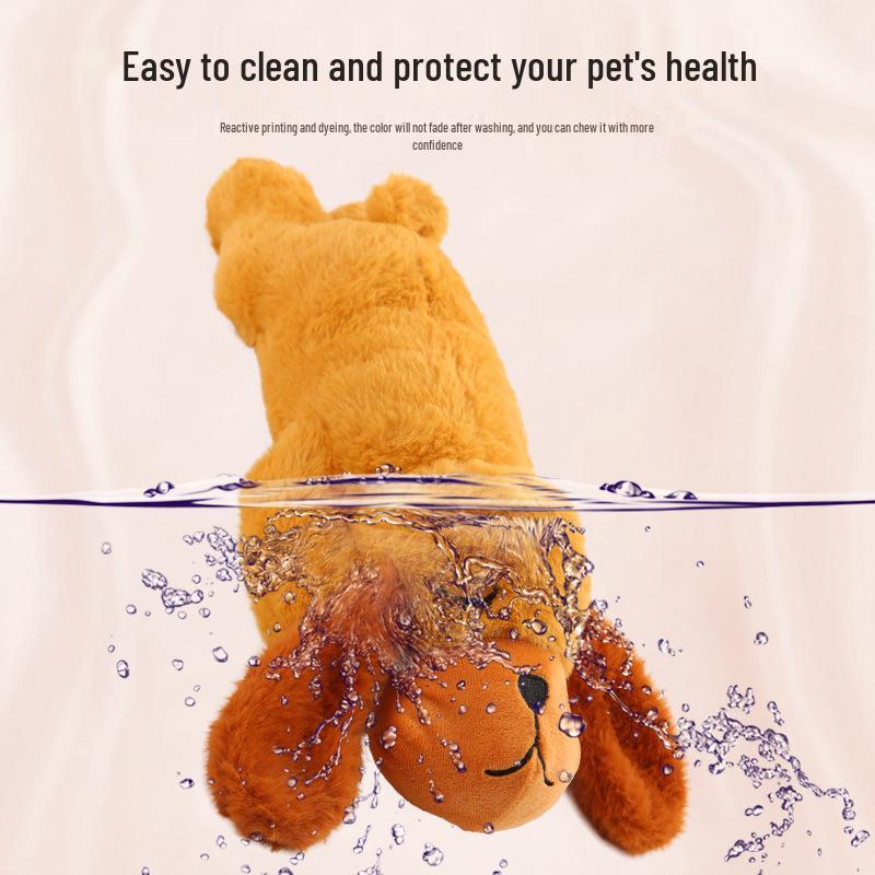 Plush Heartbeat Dog Toy for Anxiety and Sleep Aid