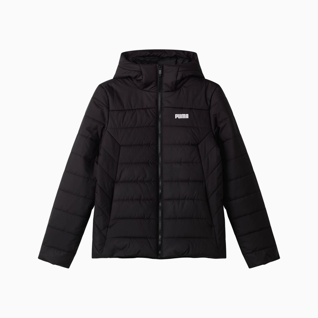 Puma ESS LOGO PADDED women's down jacket black 68833701 r S