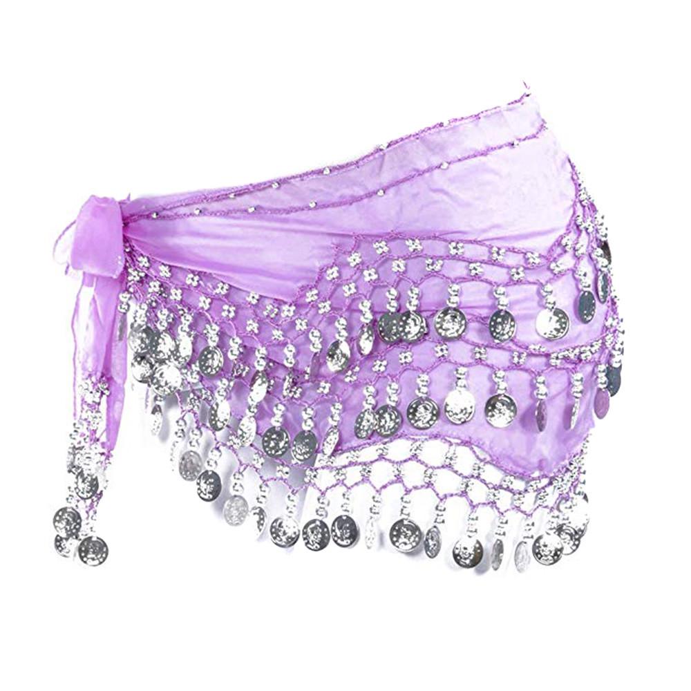 Модный хип-шарф для танца живота с поясом и поясом, юбка с поясом в этническом стиле 128 монет