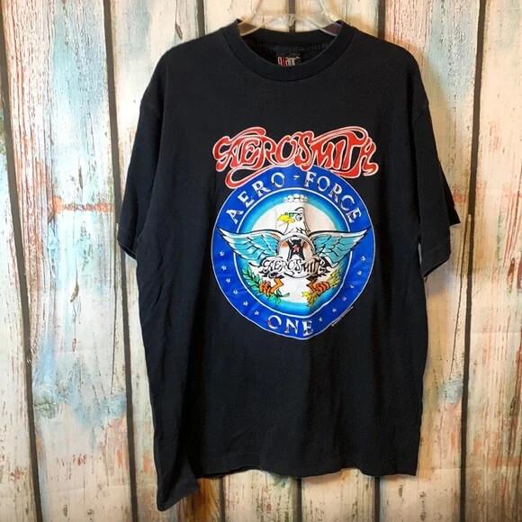 Vintage 1993 Aerosmith Giant Aero Force One Concert Unisex S 5XL KH11090