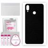 apgo Protective Skin Sticker for the Back Compatible with Huawei Nova 3i, Wrap Film, Foil, Vinyl - Pattern Matte Black