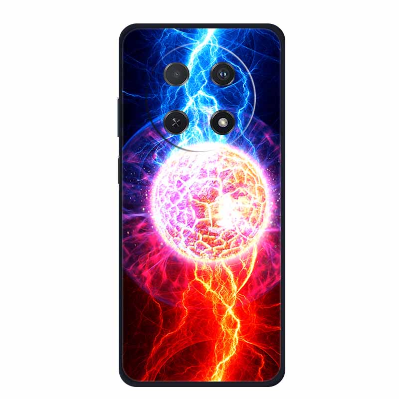 Чехол для телефона Huawei Nova 14i Задняя крышка Ударопрочный Черный Силикон Мягкий Funda Para Для Huawei Nova 12i Y91 13i Чехол Coque