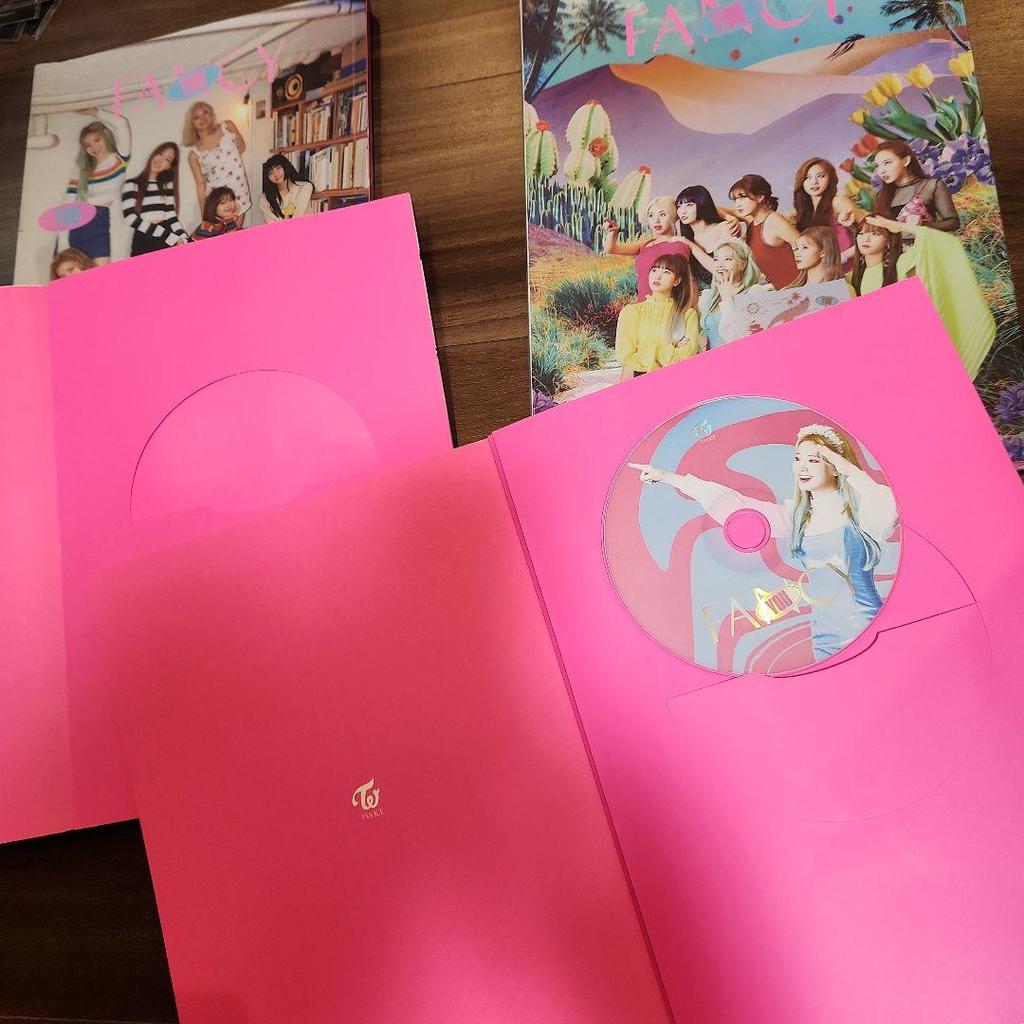 [USED] TWICE FANCY Album Trading Card Korean Idol