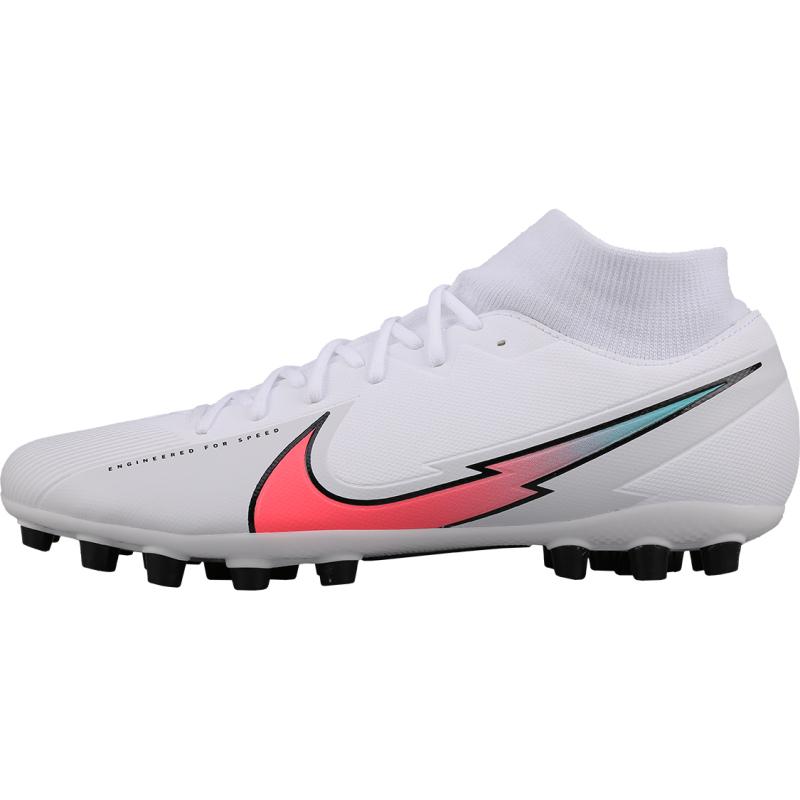 Nike Mercurial Superfly 7 Academy Ag White Flash Crimson Sneakers BQ5424-163