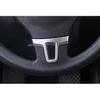 For Volkswagen Tiguan 2010-2016 ABS Silver Steering Wheel Sheet Cover Trim 1PCS