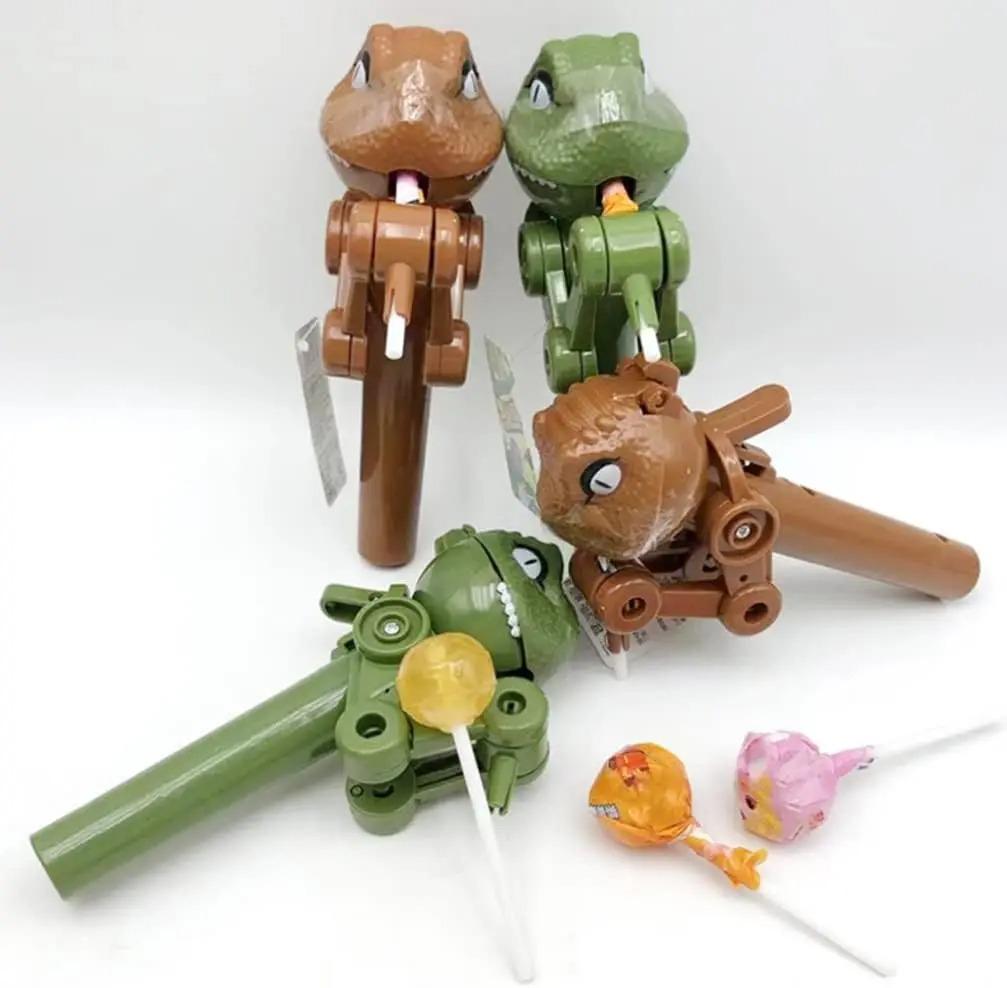 Держатель для леденцов в виде динозавра Игрушка Держатель для леденцов Робот Хранение конфет для детей Пылезащитное хранение конфет Подарок Подставка для торта Новинки