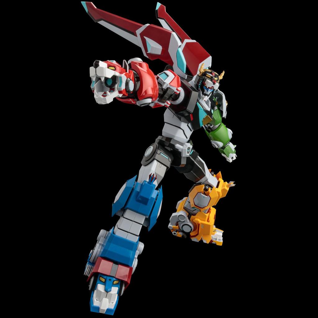 RIOBOT Voltron Legendary Defender Voltron Diecast ABS Painted Complete Action Figure Non-Scale &