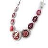 [H9878] - Red 'Babouchka' Designer Necklace