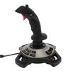 PC Flight Joystick Wired Flight Stick Flight Simulator Control Joystick with Vibration Function