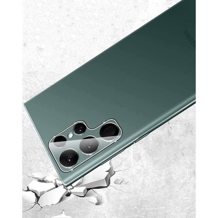 Protection Caméra pour Samsung Galaxy S22 ULTRA 5G [Lot de 2] Verre Lentille Appareil Photo Arrière Film Protection Phonillico®