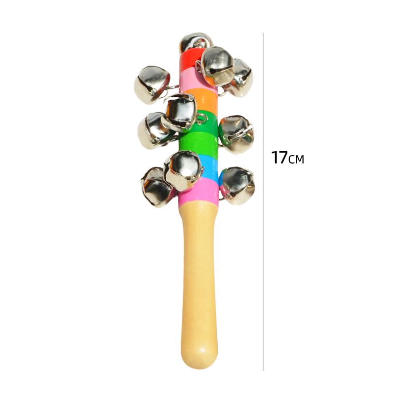 Детские музыкальные инструменты Орфа: Треугольник, Кастаньеты, Маракасы, Бубен, Деревянные бруски, Тарелки