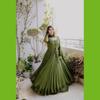 Beautiful Green Gown for Girls and Woman