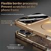 Роскошная защита камеры для чехла для телефона Magsafe для iPhone17 16 14 15 13 12 11 Pro Max Магнитный противоударный жесткий ПК Тонкая накладка
