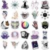 50шт ведьма граффити наклейки водонепроницаемые игрушки украшения наклейки для подарка ребенку