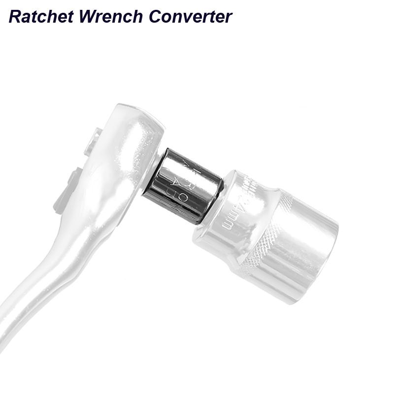 Ударный Адаптер для Торцевой Головки Переходник Редуктор Втулка Шарнир Электрический Гайковерт Трещотка Гаечный Ключ Ключ 1/2 3/8 1/4 Авто Инструмент для Ремонта Автомобиля