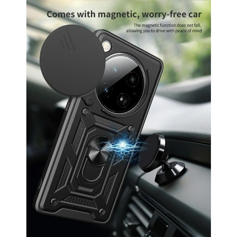 Защитный чехол для камеры Infinix Zero 40 5G INFINIX ZERO 40 5G Armor Hybrid Ring Back Cover