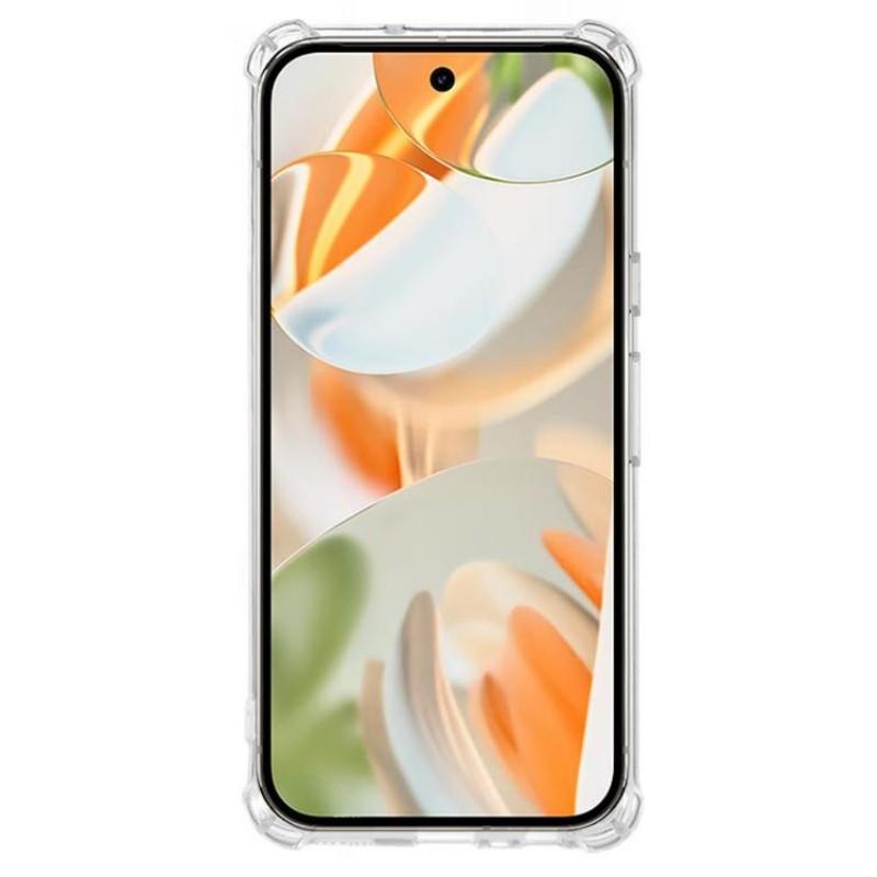 For Google Pixel 10 Pro TPU Case WANLONFENG WL3 Series 1.5mm Phone Cover with Tempered Glass Film