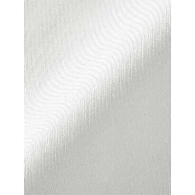 MUJI Женская хлопковая футболка с длинным рукавом