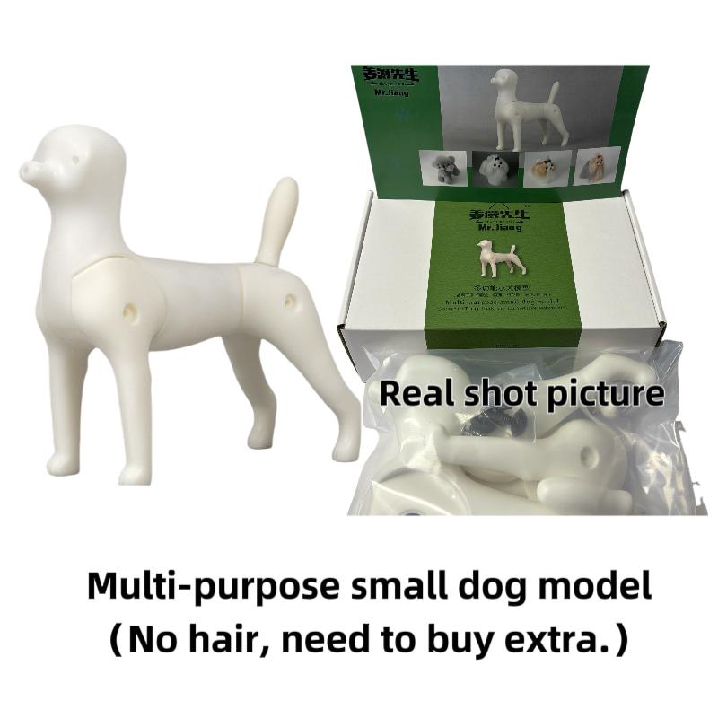 Mr.Jiang Pet Groomer Teacher Poodle Model Teddy Practice Dog Model Standard Skeleton Whole Body Fake Hair
