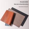 Dual-sided Nordic Style Leather Placemats: Non-Slip, Waterproof, Insulation Pads for Home and Hotel Tables