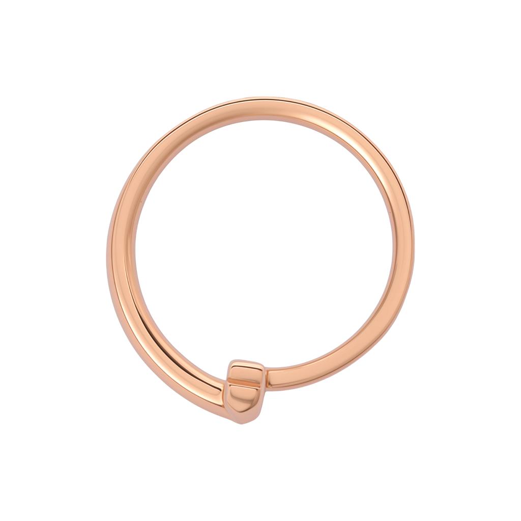 Tiffany & Co. Tiffany T Series T1 18K Rose Gold 2.5mm Ring Unisex rings GRP11296