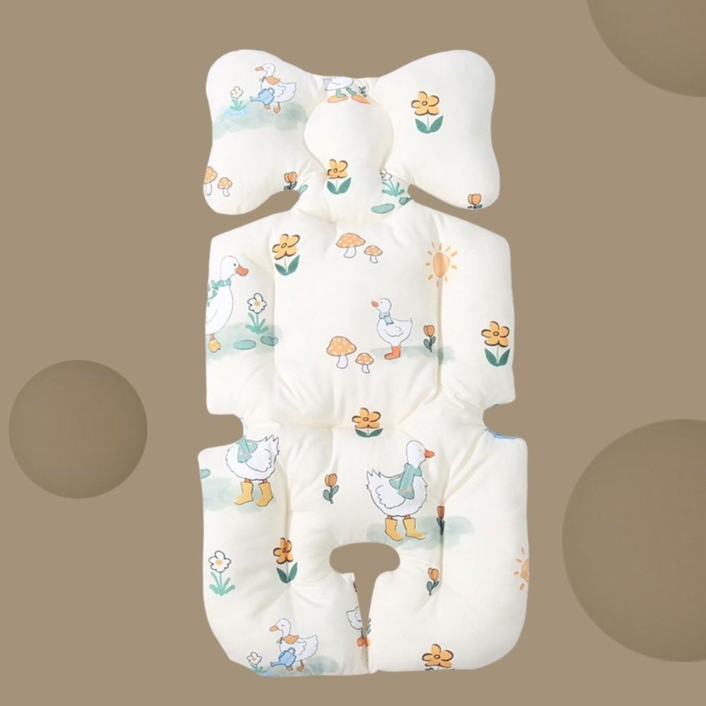 Cartoon Pattern Stroller Seat Cushion Cotton Stroller Accessories New High Chair Liner Pad Travel