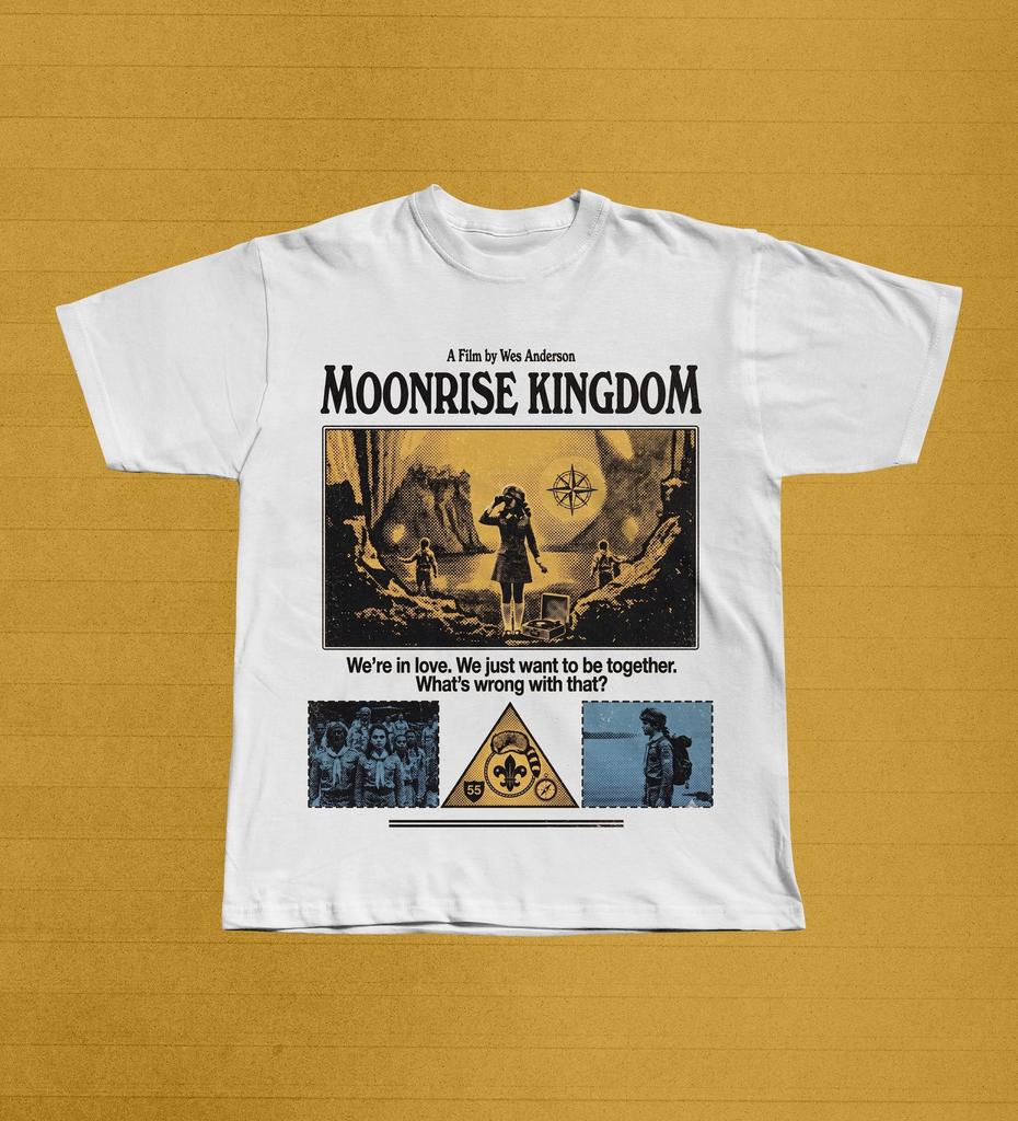 Moonrise Kingdom Graphic Tee | Wes Anderson Film Shirt | Sam Suzy Shirt | Khaki Scout Tee | Indie Film T-Shirt | Coming of Age Movie Gift