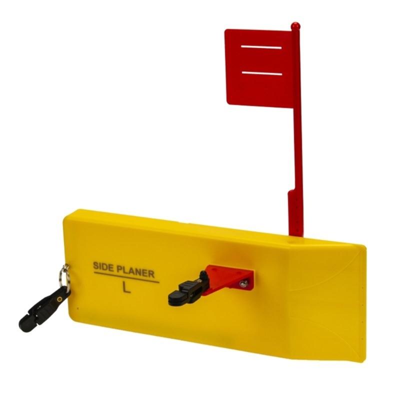 Левая/Правая Вставная Доска-Планер Доска-Грузило для Троллинга для Рыбалки Боковая Доска-Планер для Рыбалки Доска-Планер с Флагами