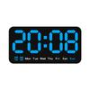 Многофункциональные цифровые светодиодные будильники с дисплеем температуры и даты, настольные часы