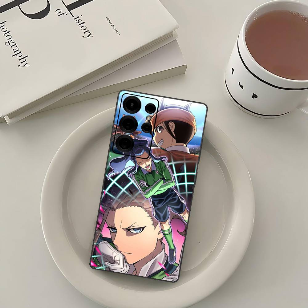 Axel Blaze Firestorm Inazuma Eleven Anime Phone Case For Samsung S 24 fe 25 Ultra plus 20 lite 21 30 22 23 24 22 Ultra 5G