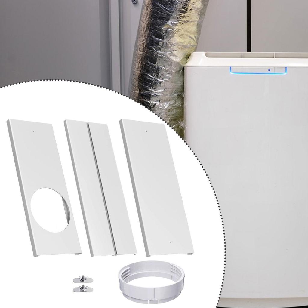 Portable Air Conditioner Window Kit Sliding Vent Sturdy Segmented Practical Universal with