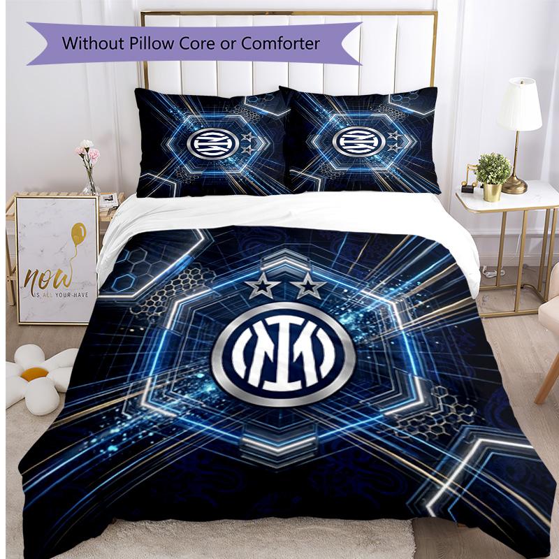 Borussia Dortmund Pattern Printed 3PCS Bedding Set Soft Skin-Friendly Washable Duvet Cover & Pillowcases Set All Season Bedroom