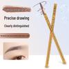Waterproof & Sweat-proof Eyebrow Tattoo Pencil - Precision Design Machete, Clear Root, Hard Core Makeup Tool