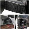 Carbon Fiber Stickers Air Outlet Air Conditioner Vents Modification Cover Trim Strips For BMW 3 Series E46 Car Inner