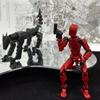 3D-печать подвижный многошарнирный робот-собака, кукла-счастливица, 13 шарниров, игрушка-головоломка для самостоятельной сборки, украшения для украшения, подарок