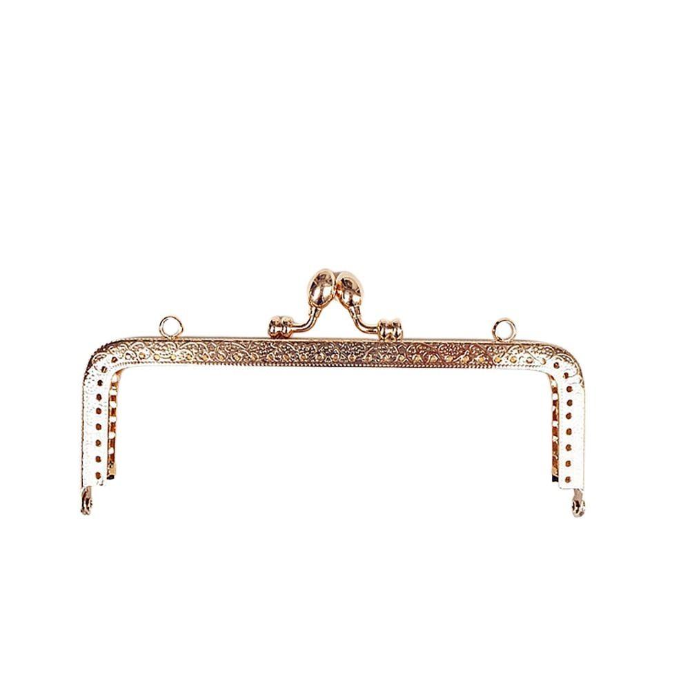Vintage Purse Frame Kiss Clasp Metal Bag Kiss Clasp Lock Bag Frame Buckle  Handle Bag Accessories