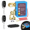 DaierTek Remote Battery Disconnect Switch 12V 240A Kill Switch Automatic Power Shut Off Switch Remote Control Switch for Auto